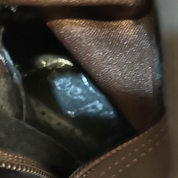 Free People Shoreditch Over The Knee Boots Brown Croc Size 38 New - Picture 10 of 11